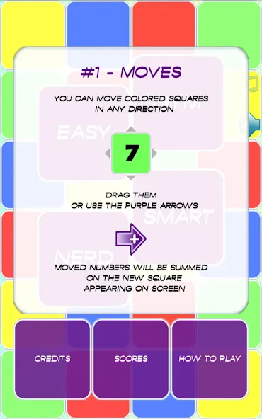 Squademath - numbers challenge [MOD: бесконечные подсказки и бонусы] Screenshot 2