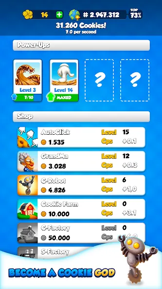 Cookie Clickers™ [MOD: безлимитные печенья и ускоренный клик] Screenshot 3