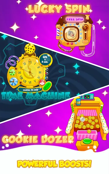 Cookie Clickers 2 [MOD: безлимитные печенья и ускоренная прокачка] Screenshot 2