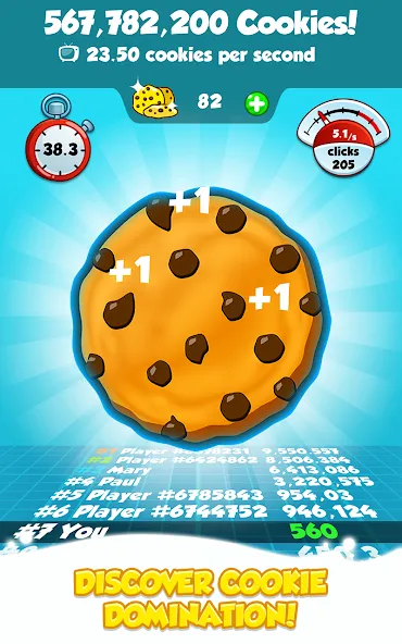 Cookie Clickers 2 [MOD: безлимитные печенья и ускоренная прокачка] Screenshot 5