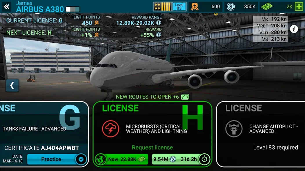 Airline Commander: Flight Game [MOD: безлимитные деньги и топливо] Screenshot 4