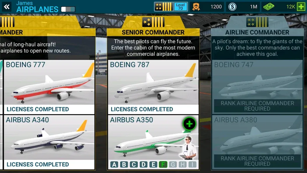 Airline Commander: Flight Game [MOD: безлимитные деньги и топливо] Screenshot 5