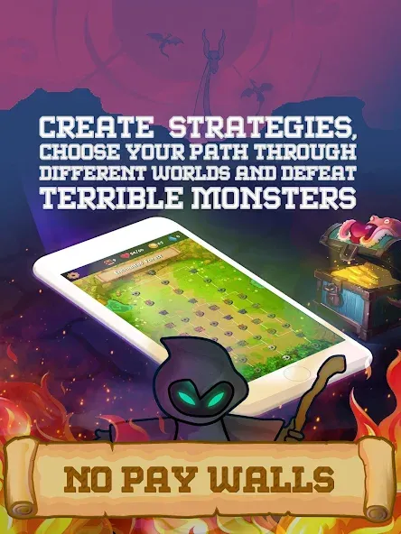 Rogue Adventure: Roguelike RPG [MOD: безлимитные ресурсы и все карты открыты] Screenshot 1