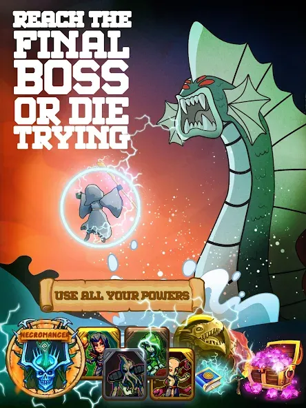 Rogue Adventure: Roguelike RPG [MOD: безлимитные ресурсы и все карты открыты] Screenshot 4