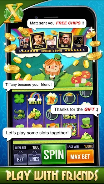 Casino X [MOD: безлимитные монеты и бонусы] Screenshot 5