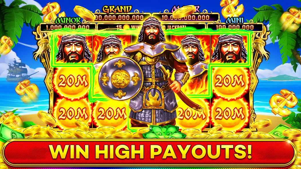 Jackpot Boom Casino Slot Games [MOD: безлимитные монеты и бонусы] Screenshot 2