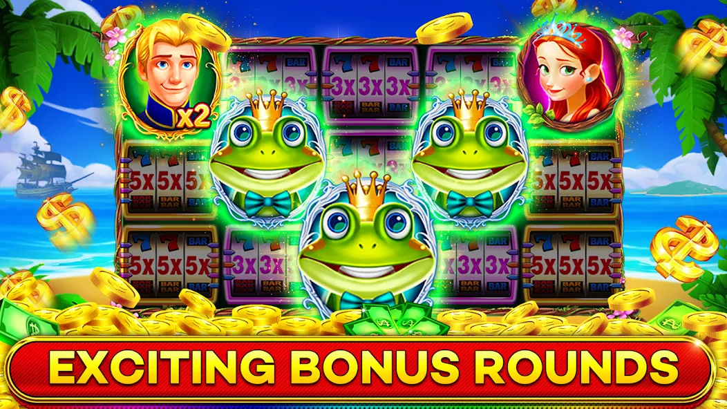 Jackpot Boom Casino Slot Games [MOD: безлимитные монеты и бонусы] Screenshot 5