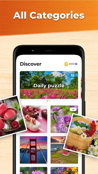 Jigsaw Puzzles HD Puzzle Games [MOD: без рекламы и все пазлы открыты] Screenshot 3