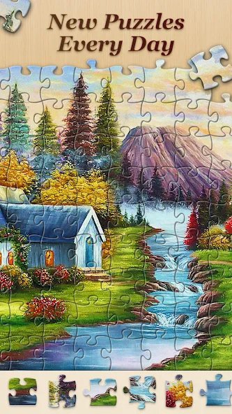 Jigsawscapes® - Jigsaw Puzzles [MOD: без рекламы и все пазлы открыты] Screenshot 3