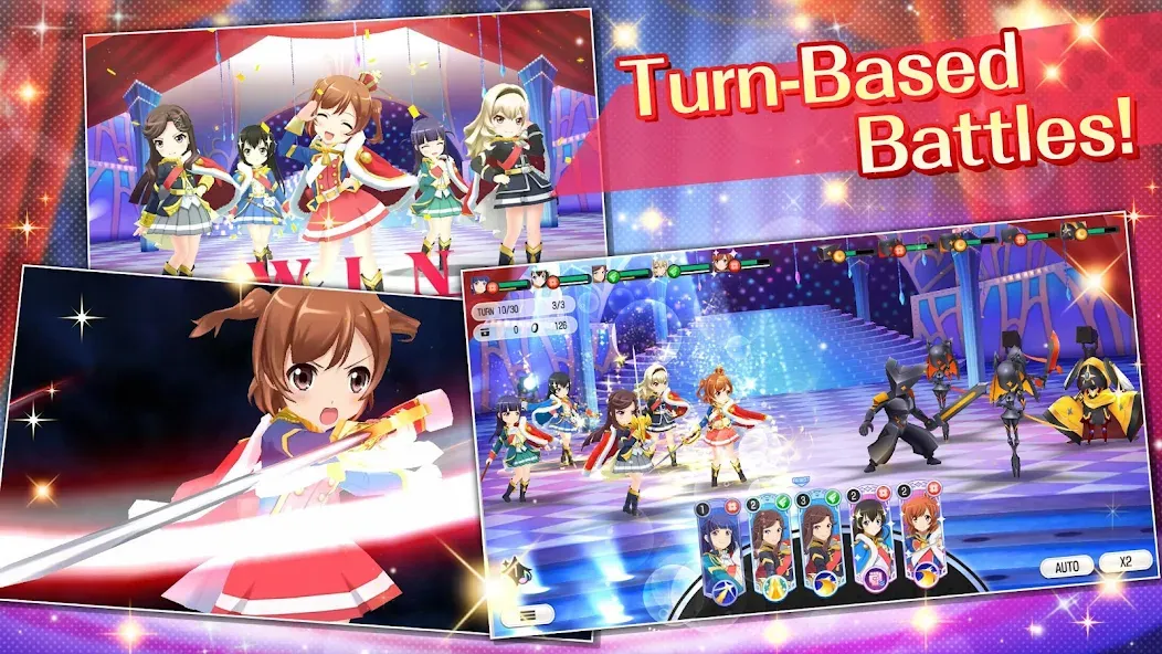 Revue Starlight Re LIVE [MOD: безлимитные ресурсы и открытые героини] Screenshot 2
