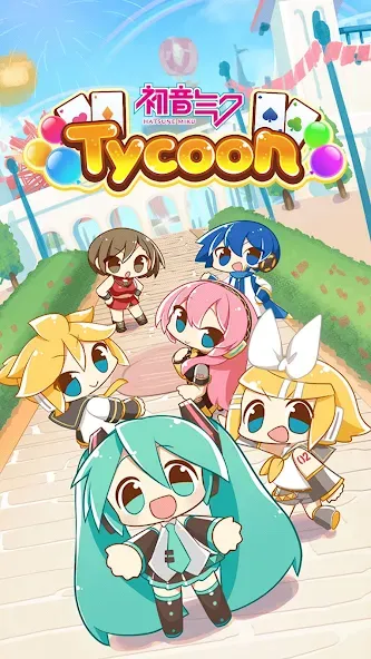 Hatsune Miku Tycoon [MOD: безлимитные деньги и все улучшения] Screenshot 1