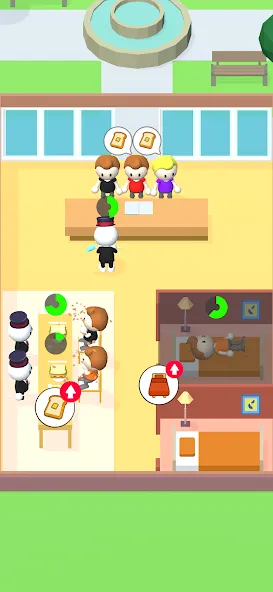 My Hotel Life [MOD: безлимитные деньги и всё открыто] Screenshot 2