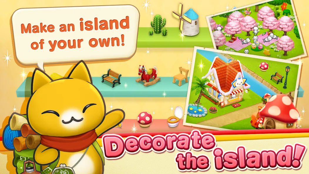 Meow Meow Star Acres [MOD: много денег и все питомцы] Screenshot 3