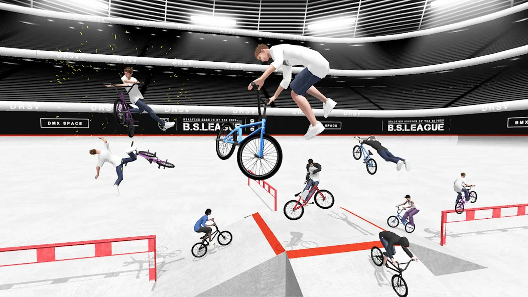 BMX Space [MOD: безлимитные деньги и все трюки] Screenshot 1