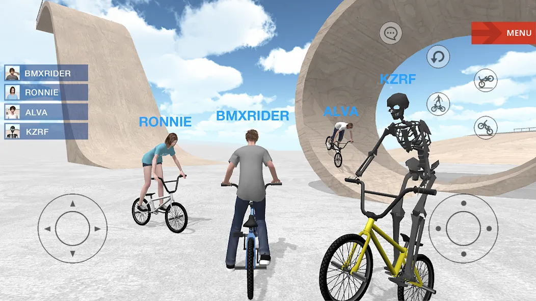 BMX Space [MOD: безлимитные деньги и все трюки] Screenshot 2