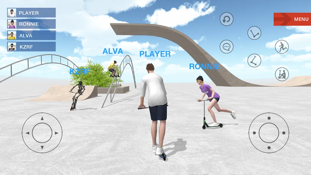 Scooter Space [MOD: безлимитные деньги и все скутеры] Screenshot 2
