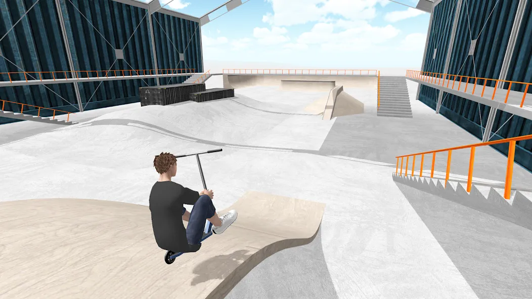 Scooter Space [MOD: безлимитные деньги и все скутеры] Screenshot 3
