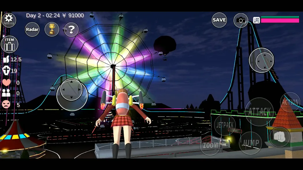 SAKURA School Simulator [MOD: безлимитные деньги и все предметы] Screenshot 3