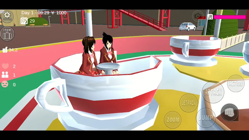 SAKURA School Simulator [MOD: безлимитные деньги и все предметы] Screenshot 4