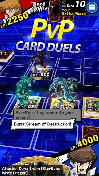 Yu-Gi-Oh! Duel Links [MOD: безлимитные ресурсы и открытые карты] Screenshot 3