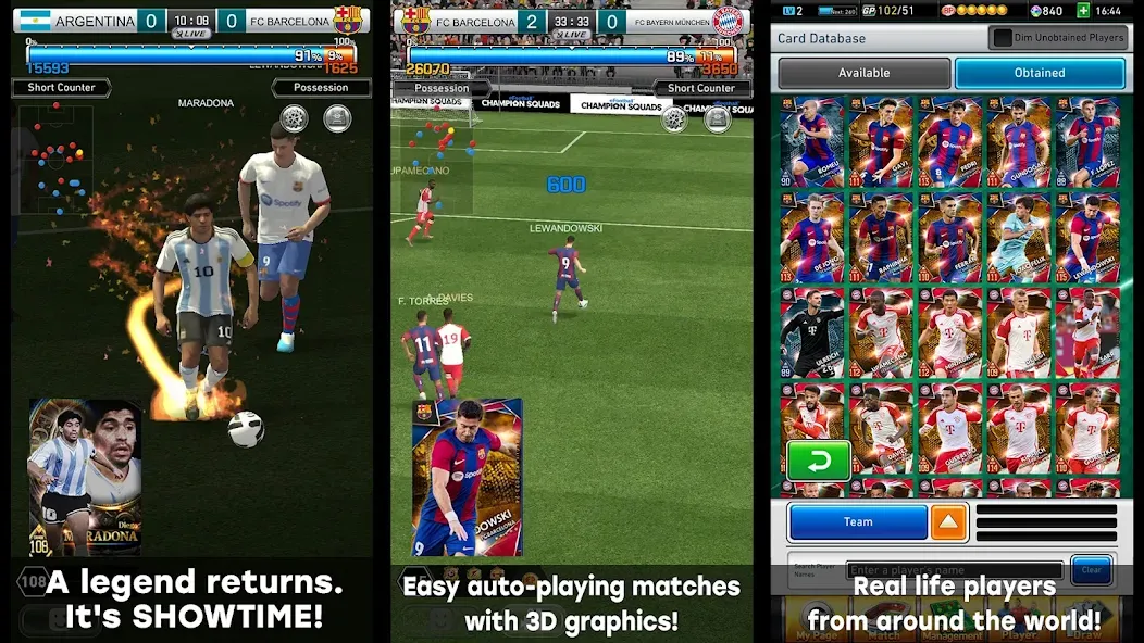 eFootball™  CHAMPION SQUADS [MOD: безлимитные деньги и сильная команда] Screenshot 2