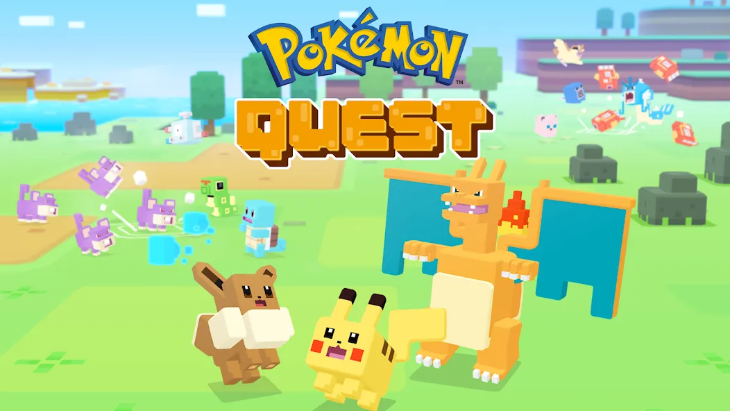 Pokémon Quest [MOD: безлимитные ресурсы и усиленные покемоны] Screenshot 5