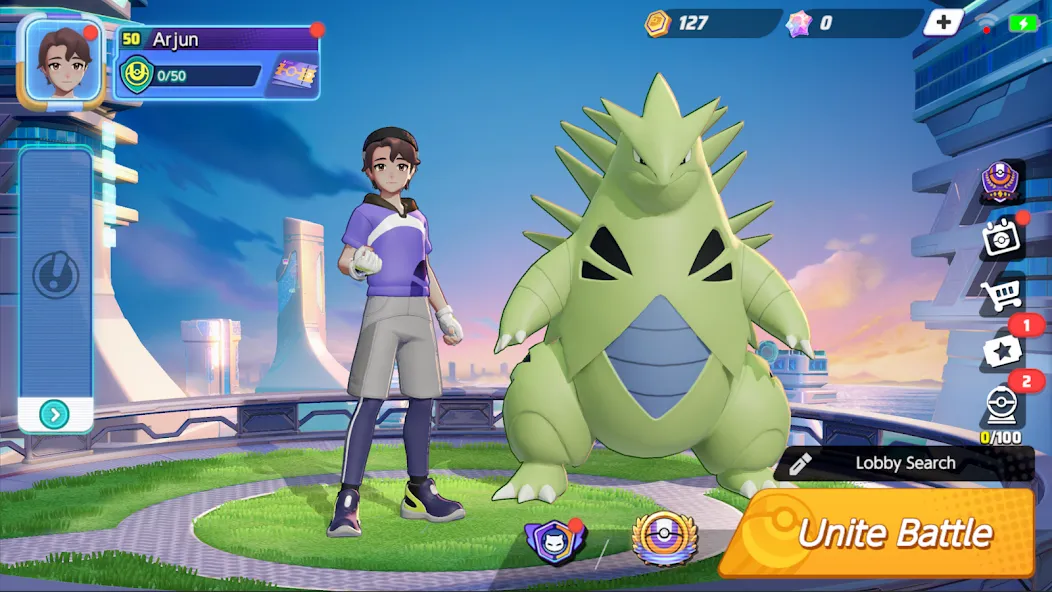 Pokémon UNITE [MOD: безлимитные ресурсы и открытые персонажи] Screenshot 5