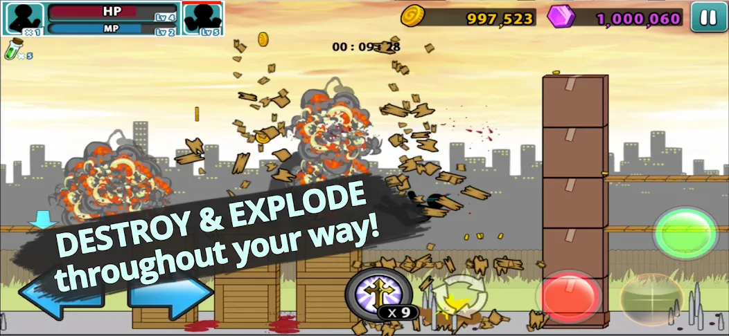 Anger of stick 5 : zombie [MOD: безлимитные деньги и оружие] Screenshot 3
