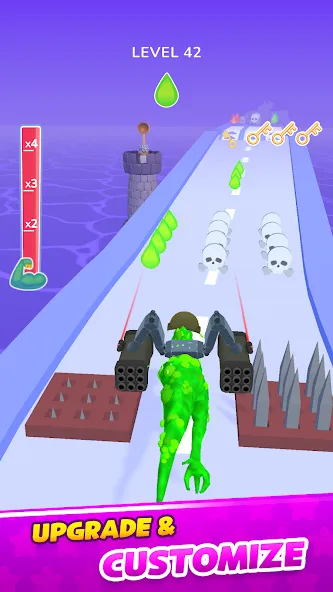 Dino Evolution Run 3D [MOD: безлимитные деньги и усиленные динозавры] Screenshot 2