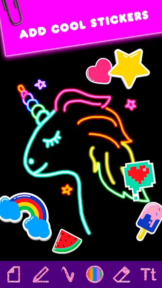 Drawing Game for girls [MOD: все рисунки разблокированы] Screenshot 2