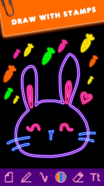 Drawing Game for girls [MOD: все рисунки разблокированы] Screenshot 4