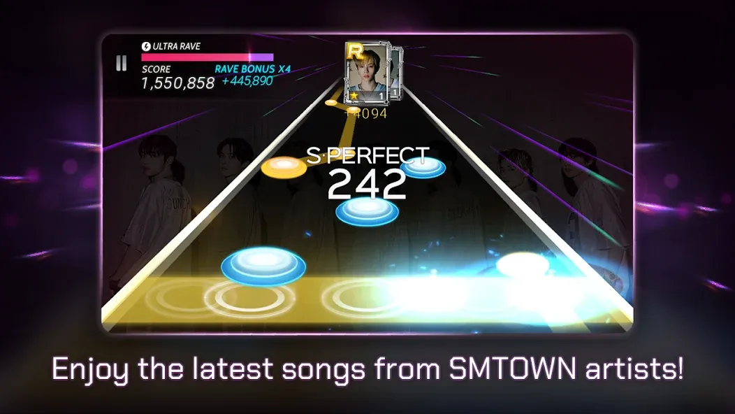 SUPERSTAR SMTOWN [MOD: безлимитные алмазы и открыты все песни] Screenshot 3