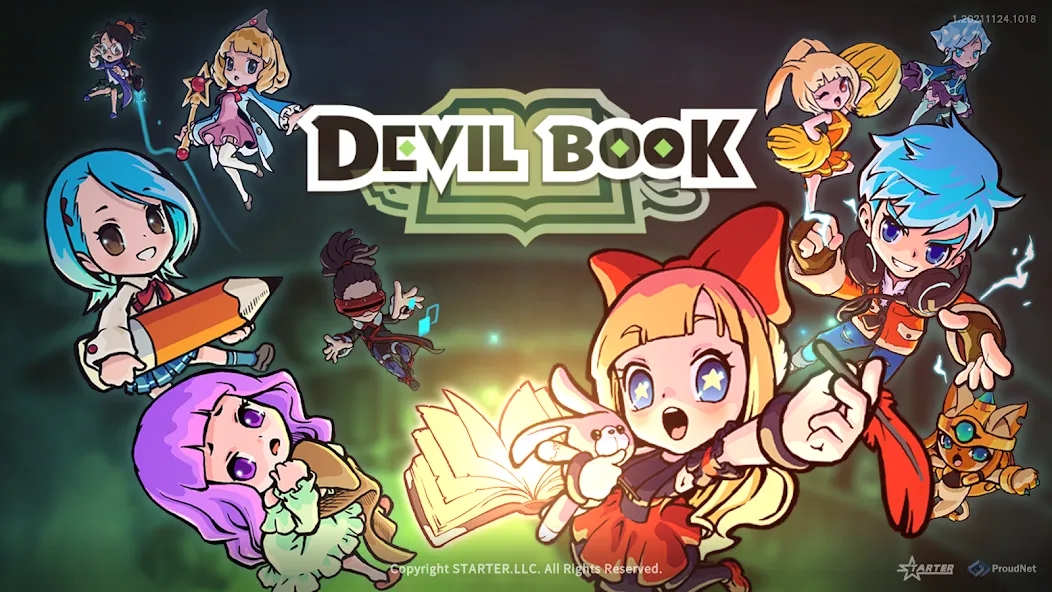 Devil Book: Hand-Drawn MMO [MOD: безлимитные деньги и премиум доступ] Screenshot 1