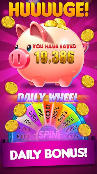 Bingo 90 Live : Vegas Slots [MOD: безлимитные монеты и бонусы] Screenshot 4