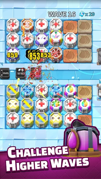 Tower Defense PvP:Tower Royale [MOD: безлимитные монеты и усиленные башни] Screenshot 2