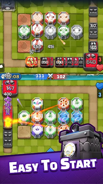 Tower Defense PvP:Tower Royale [MOD: безлимитные монеты и усиленные башни] Screenshot 3
