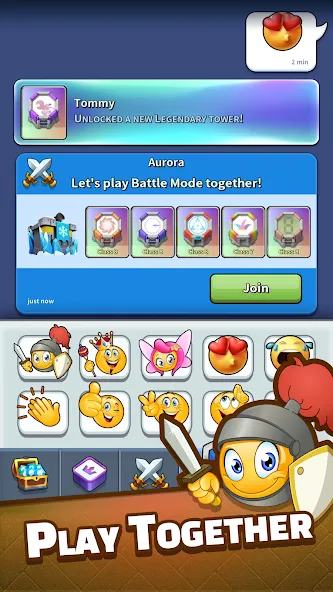 Tower Defense PvP:Tower Royale [MOD: безлимитные монеты и усиленные башни] Screenshot 5