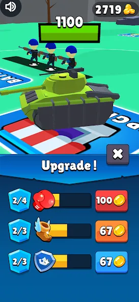 Tank Commander: Army Survival [MOD: безлимитные ресурсы и усиленная броня] Screenshot 3