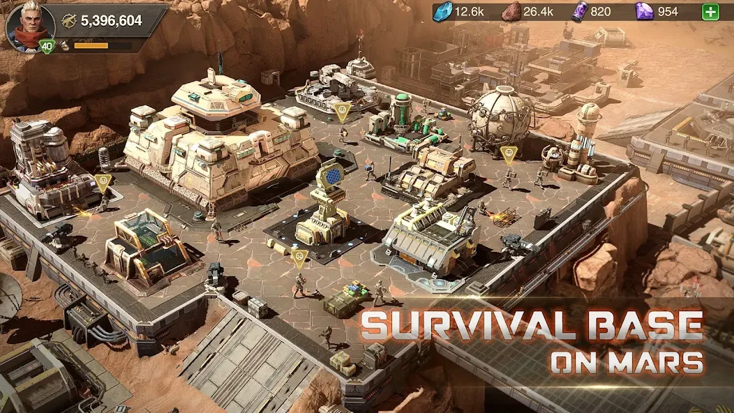 Marsaction: Infinite Ambition [MOD: безлимитные ресурсы и энергия] Screenshot 5