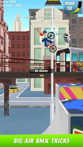 Max Air BMX [MOD: безлимитные деньги и разблокированы трюки] Screenshot 1