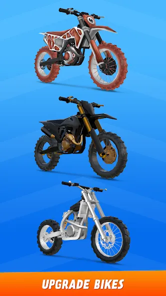 Max Air Motocross [MOD: безлимитные деньги и все мотоциклы] Screenshot 4