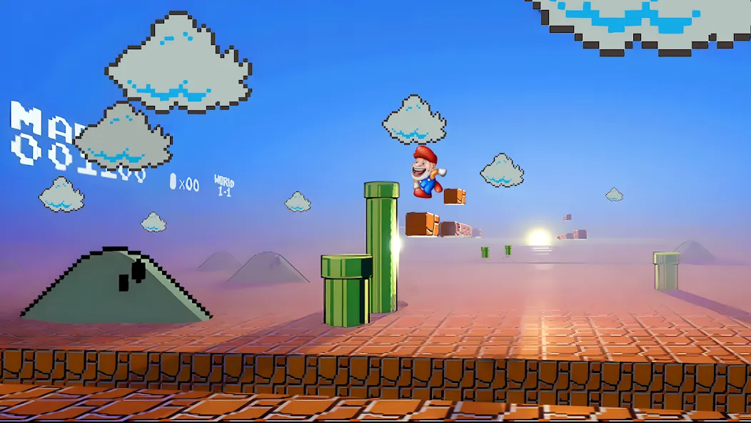 Super Run Go - Classic Game [MOD: много монет и все уровни открыты] Screenshot 1