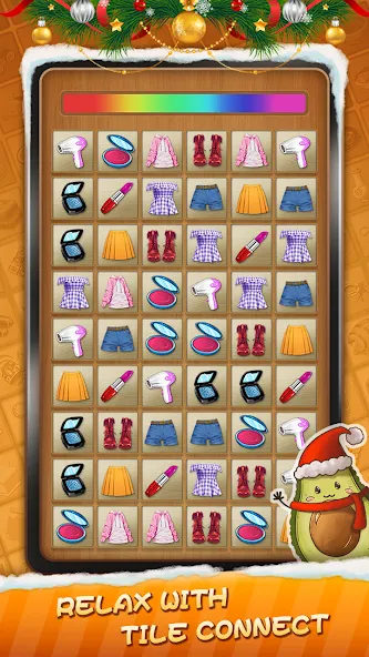 Tile Connect - Matching Games [MOD: без рекламы и все уровни открыты] Screenshot 2