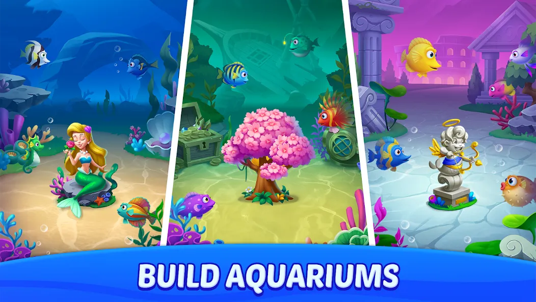 Block Puzzle Ocean [MOD: безлимитные подсказки и монеты] Screenshot 3