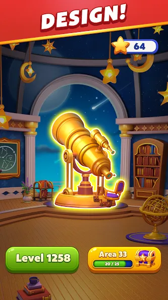 Bubble Shooter Royal Pop [MOD: безлимитные монеты и жизни] Screenshot 2