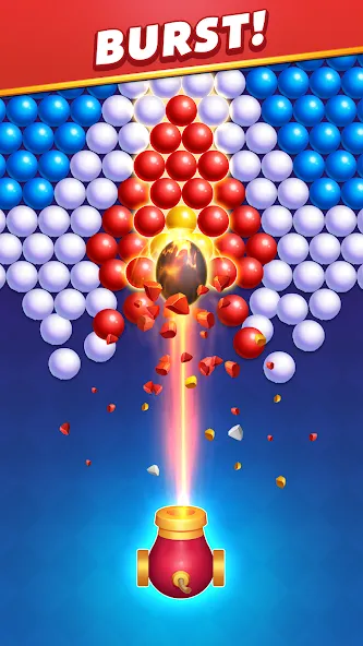 Bubble Shooter Royal Pop [MOD: безлимитные монеты и жизни] Screenshot 3