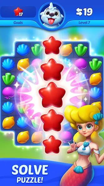 Ocean Match [MOD: безлимитные жизни и монеты] Screenshot 1
