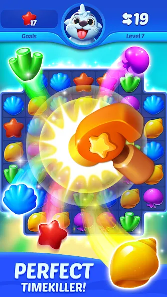 Ocean Match [MOD: безлимитные жизни и монеты] Screenshot 4