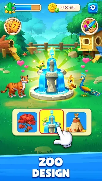 Solitaire Zoo [MOD: безлимитные монеты и все животные открыты] Screenshot 5