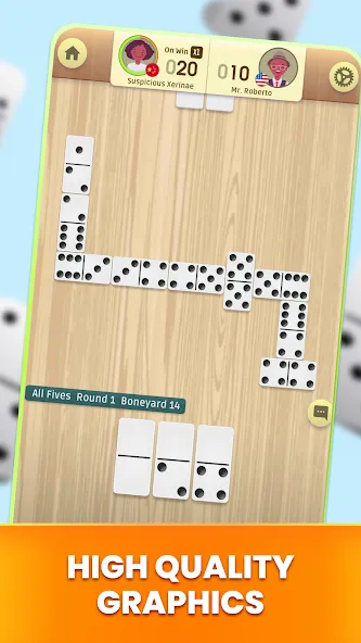 Dominoes: Classic Dominos Game [MOD: безлимитные монеты и все режимы] Screenshot 2